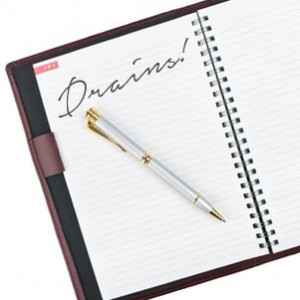 drains in diary
